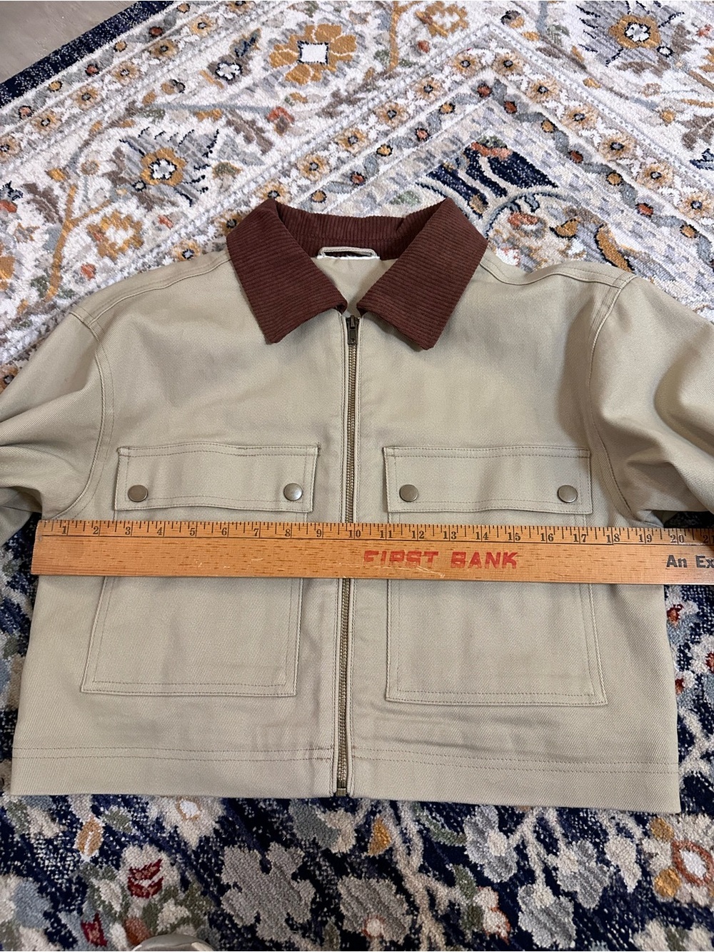 Zara Cropped Barn Jacket - Picture 5 of 7